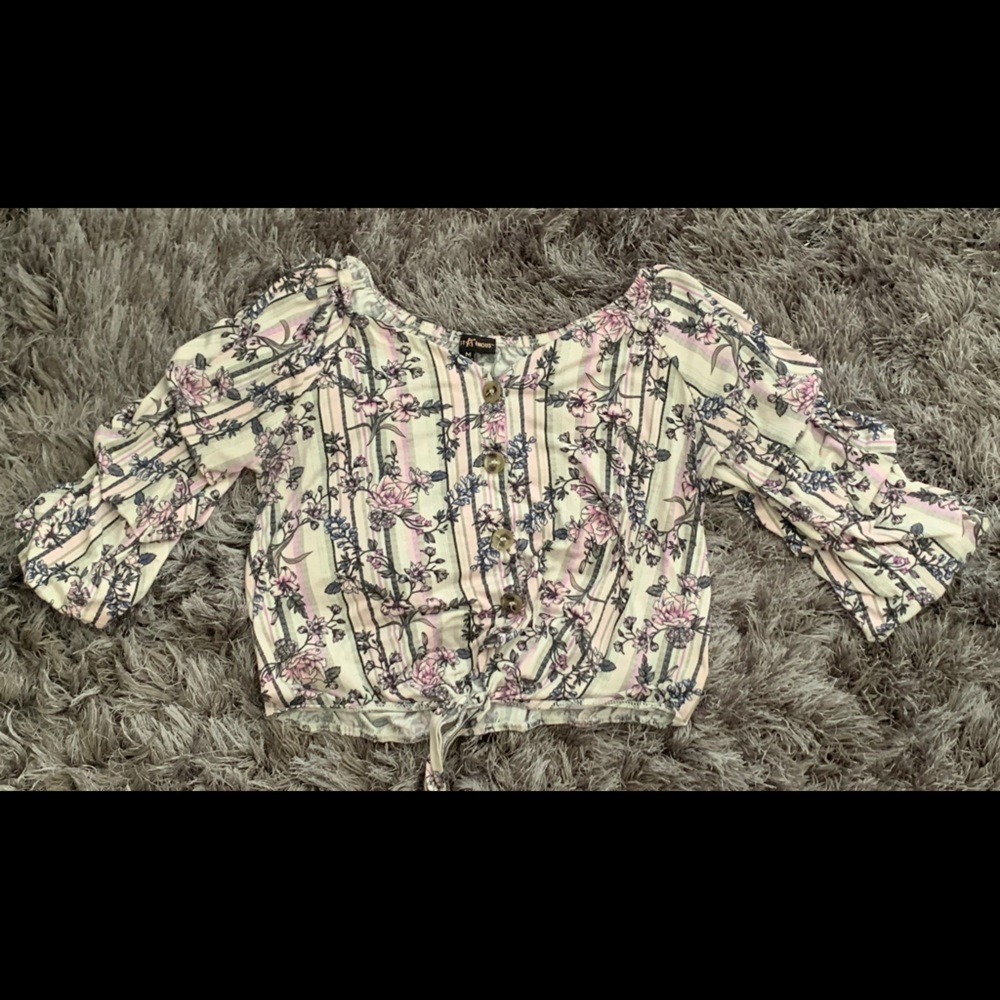 Cute Flower Blouse<3